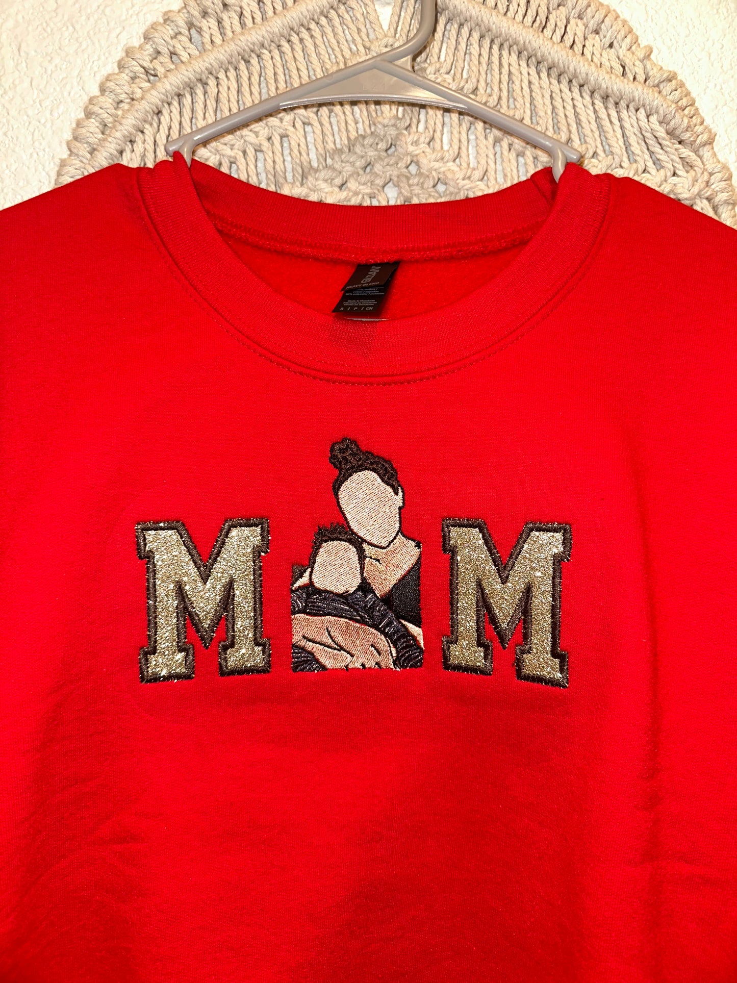 Custom photo drawing and embroidery bundle