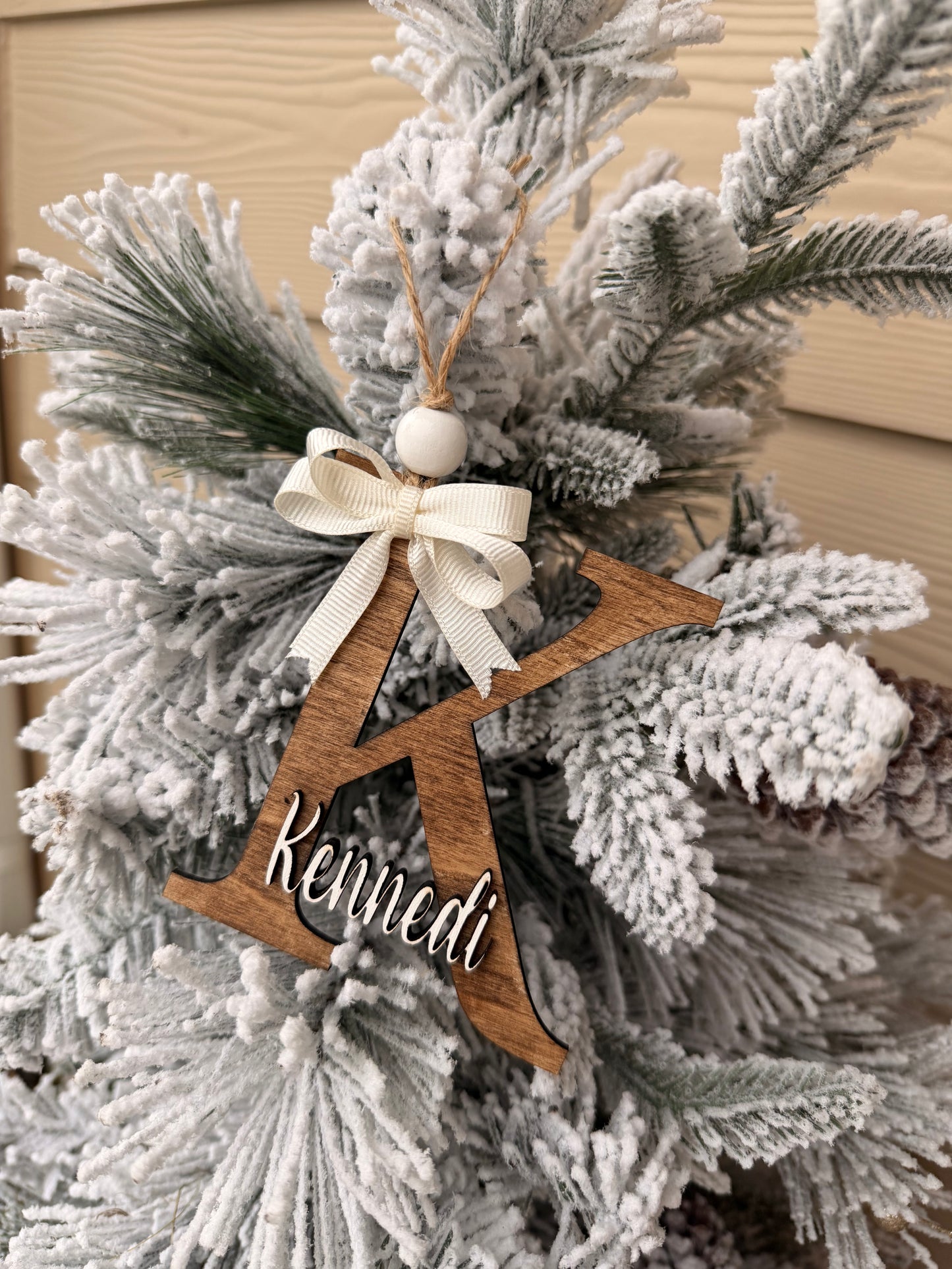 Laser Cut Custom Ornament