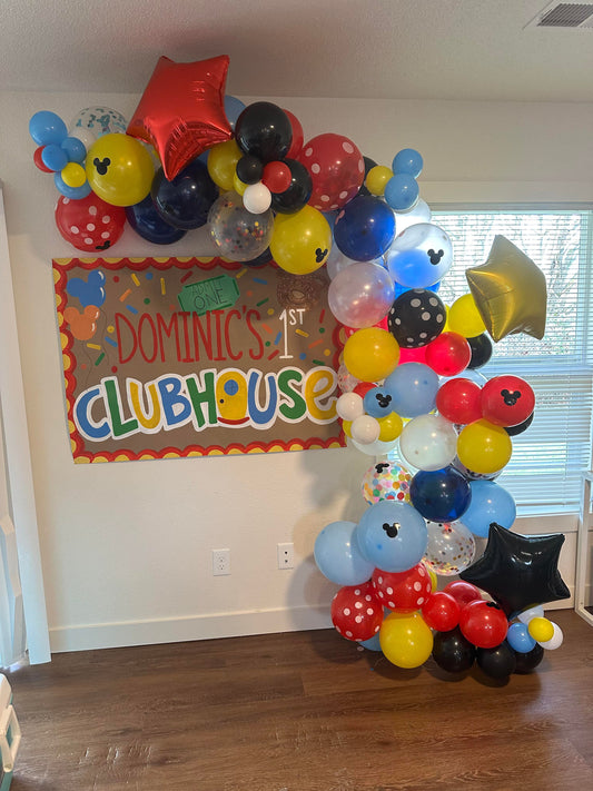 CUSTOM BALLON ARCH DECOR