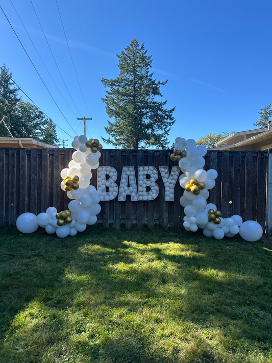 CUSTOM BALLON ARCH DECOR