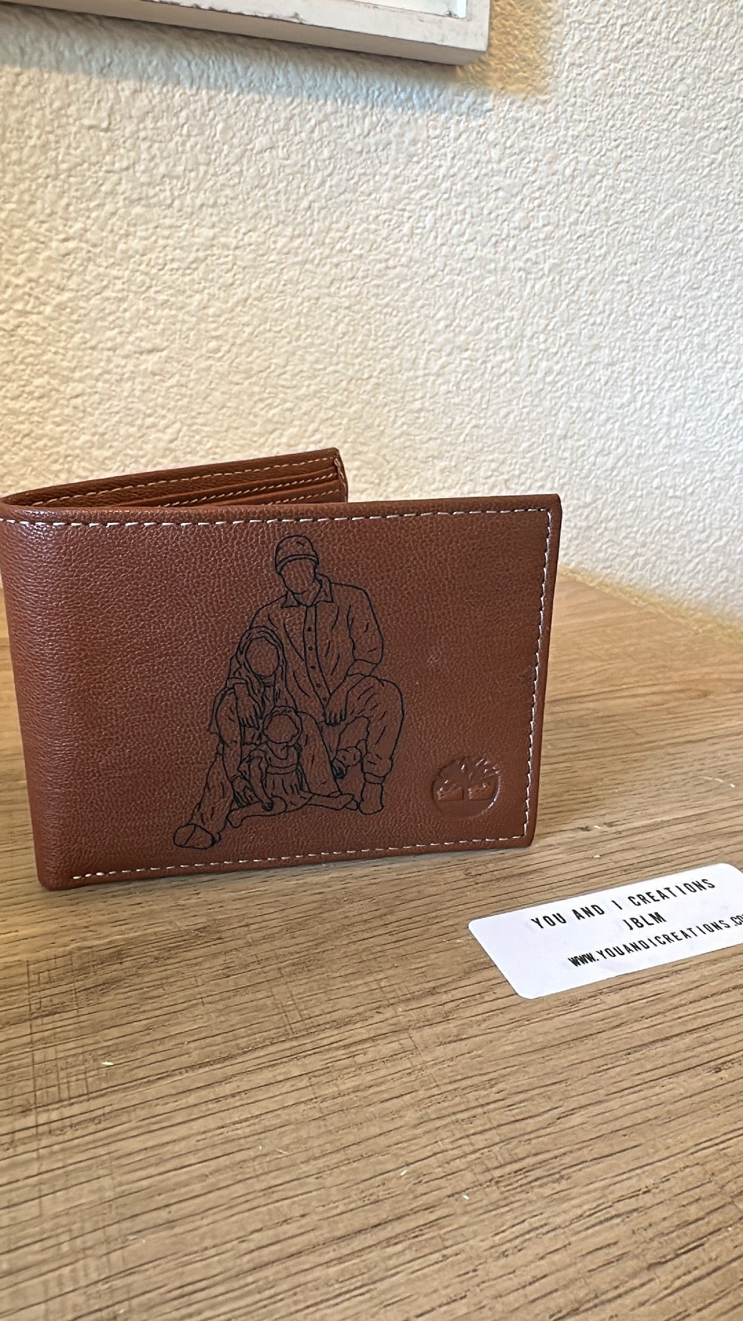 Custom Laser Engraved Wallet