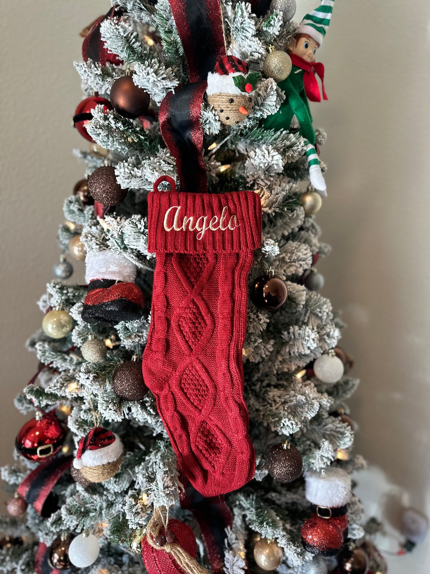 Embroidered Stockings