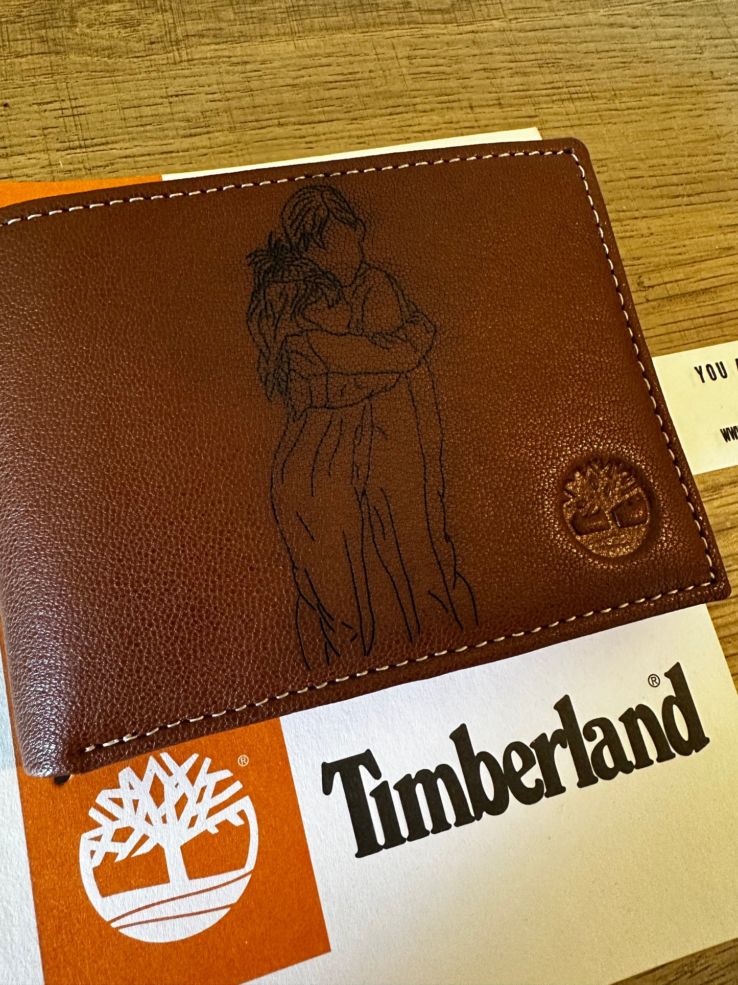Custom Laser Engraved Wallet