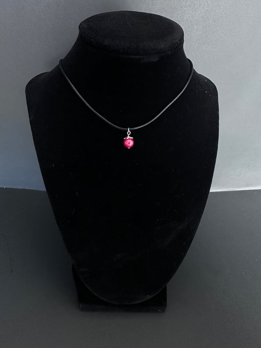 Raspberry Bash - 7mm Freshwater Pearl Choker